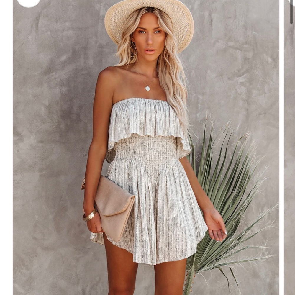 VICI Strapless Romper